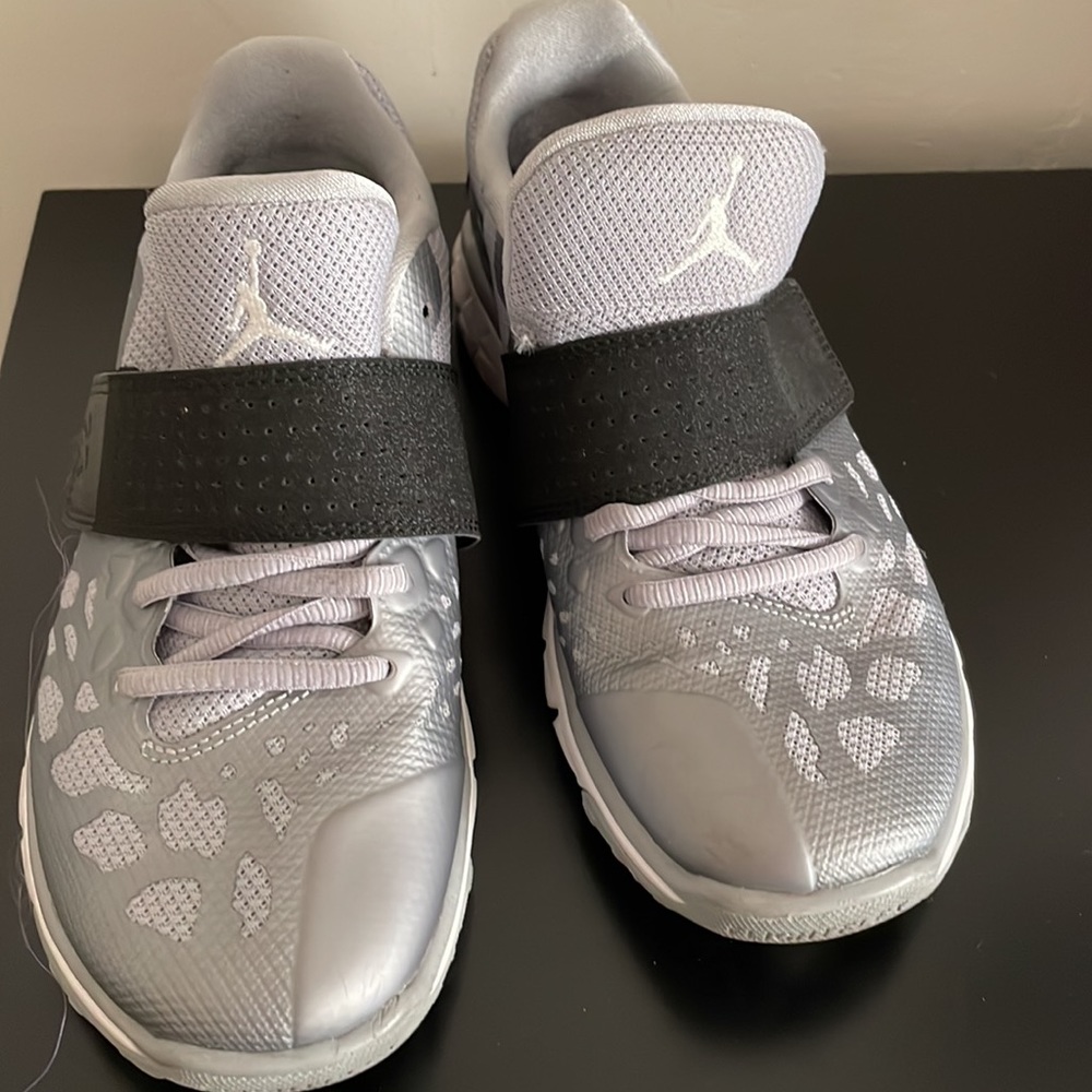 Gray Jordans